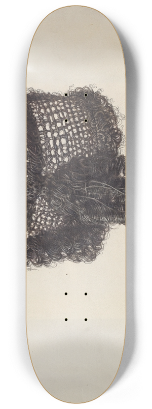 James McLellan - Womans Headdress 8.25 inch art skate deck