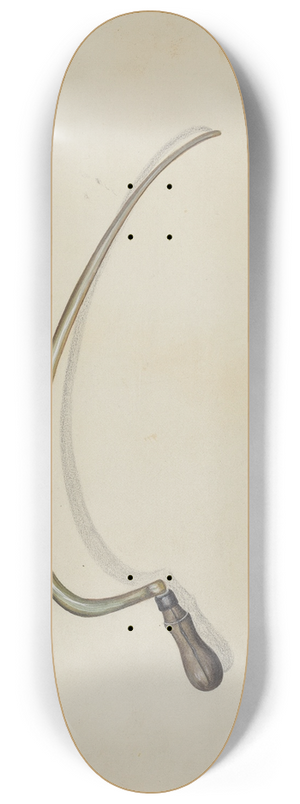 James M. Lawson - Sickle 8.25 inch art skate deck