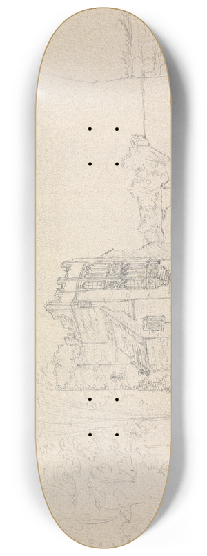 James Moore - Cerne Abbey 8.25 inch art skate deck