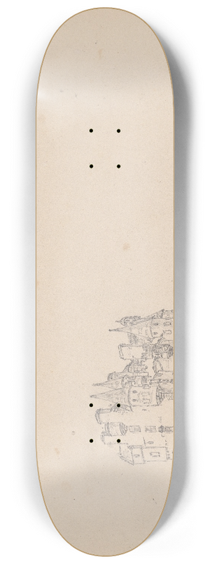 James Moore - Glamis Castle 8.25 inch art skate deck