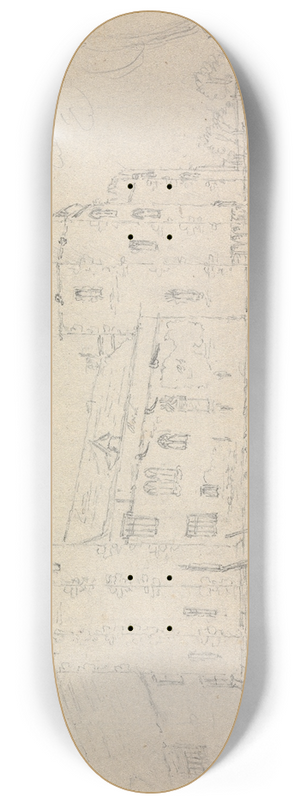 James Moore - Wingfield Castle 8.25 inch art skate deck