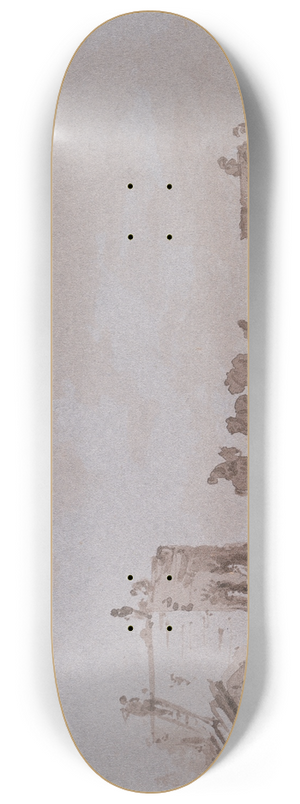 James Pattison Cockburn - Constructing a Fort 8.25 inch art skate deck