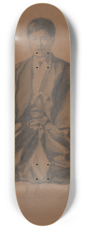 George H. Langzettel - KatsumiMiyuke 8.25 inch art skate deck George H. Langzettel - KatsumiMiyuke 8.25 inch art skate deck