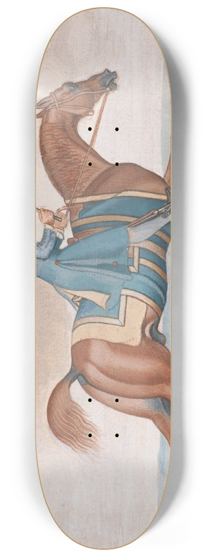 James Seymour - Racehorse at Exercise, Ridden by a Training-Groom. 8.25 inch art skate deck