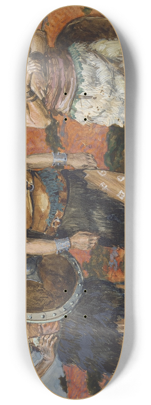 James Tissot - Three of Davids Captains 8.25 inch art skate deck