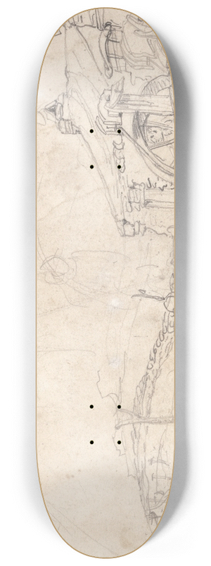 James Ward - A Mill 8.25 inch art skate deck