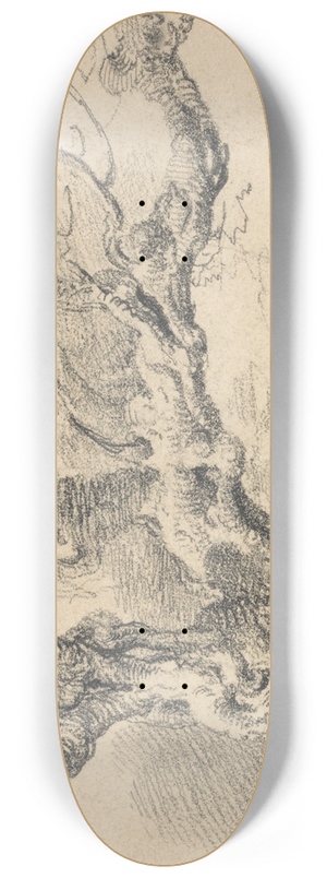 James Ward - An Old Oak Tree 8.25 inch art skate deck