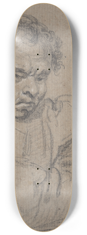 James Ward - The Wood Cutter 8.25 inch art skate deck
