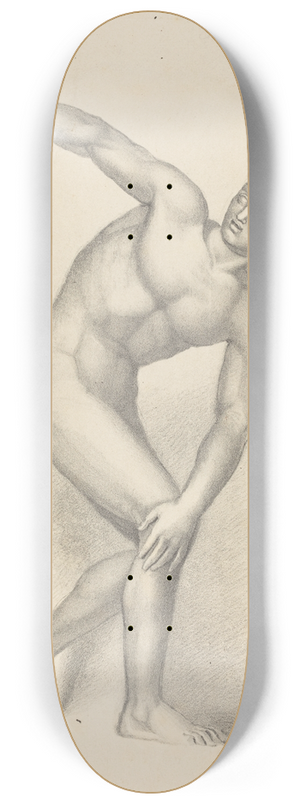James William Giles - Discobulus, by Myron 8.25 inch art skate deck