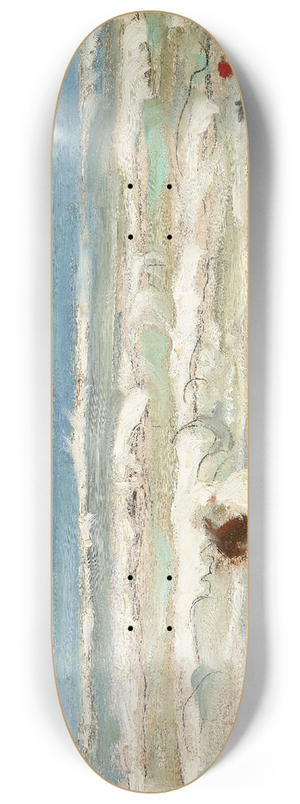 James Wilson Morrice - Beach Scene, Tangier 8.25 inch art skate deck