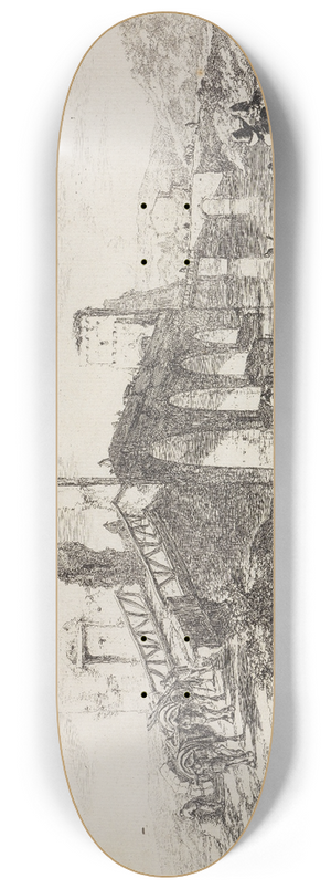 Jan Both - Ponte Molle 8.25 inch art skate deck