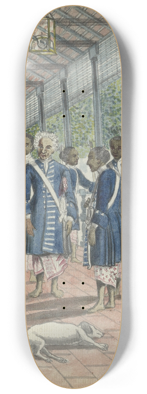 Jan Brandes - De Landraad te Colombo 8.25 inch art skate deck