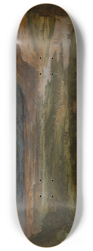 Jan Brueghel The Elder - Landscape 8.25 inch art skate deck