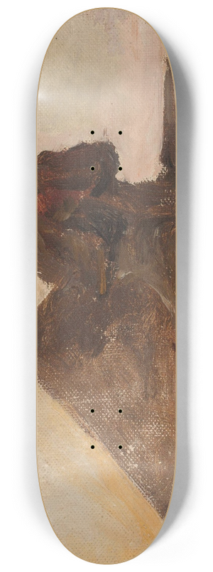 Jan Cigliski - Evening in the desert  Sphinx and pyramid. From the journey to Egypt 8.25 inch art skate deck