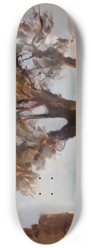 Jan Cigliski - Girgenti (Trees) 8.25 inch art skate deck