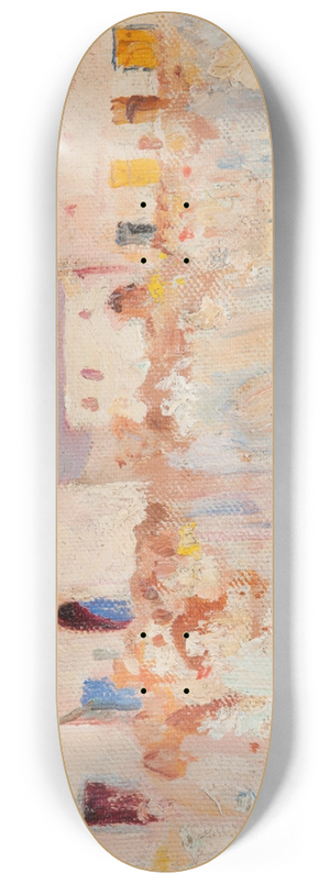 Jan Cigliski - Kairouan (At a Bazaar) 8.25 inch art skate deck