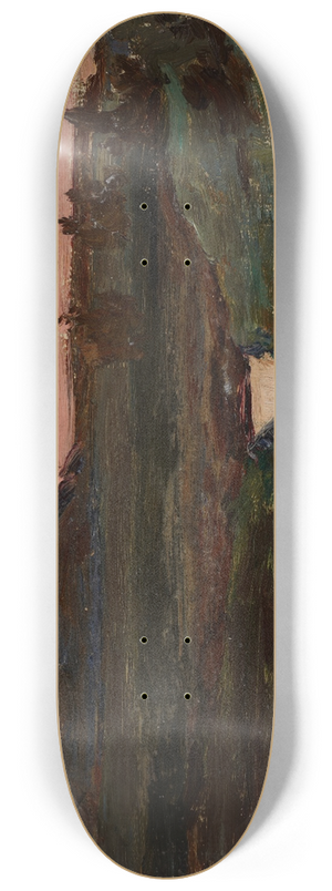 Jan Cigliski - Northern Studies (The White Night) 8.25 inch art skate deck