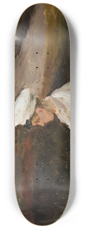 Jan Cigliski - Portrait of Alexander Rubtsov 8.25 inch art skate deck