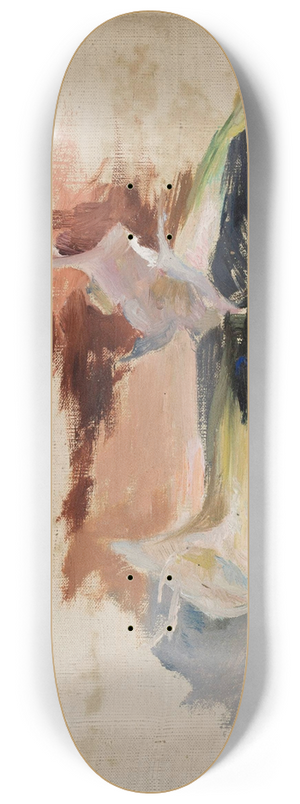 Jan Cigliski - Study of a flower 8.25 inch art skate deck