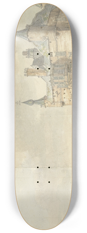 Jan de Beijer - Het Huis Driesberg 8.25 inch art skate deck