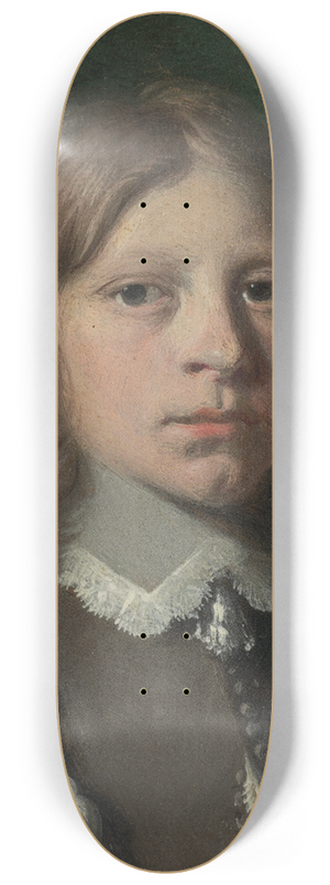 Jan de Bray - Head of a Young Boy 8.25 inch art skate deck
