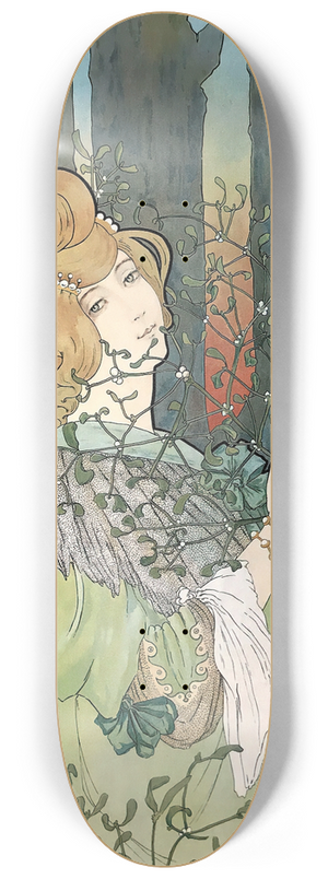Jane Atch - Il Vischio 8.25 inch art skate deck