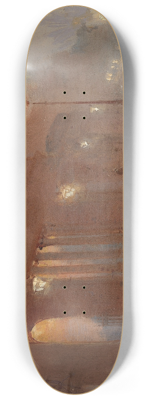 George Hyde Pownall - Sunday summer evening, Hyde Park Corner 8.25 inch art skate deck George Hyde Pownall - Sunday summer evening, Hyde Park Corner 8.25 inch art skate deck