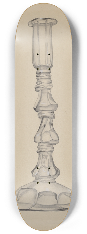 Janet Riza - Candlestick 8.25 inch art skate deck