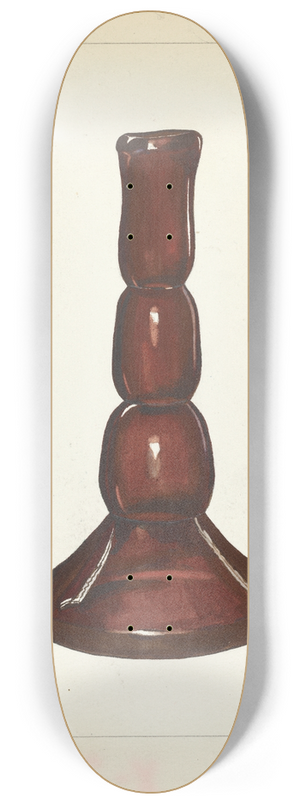 Janet Riza - Candlestick 8.25 inch art skate deck