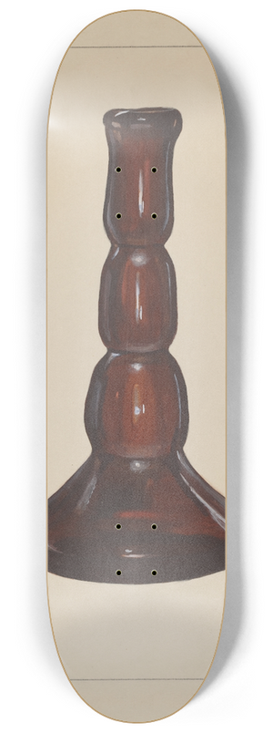 Janet Riza - Candlestick 8.25 inch art skate deck