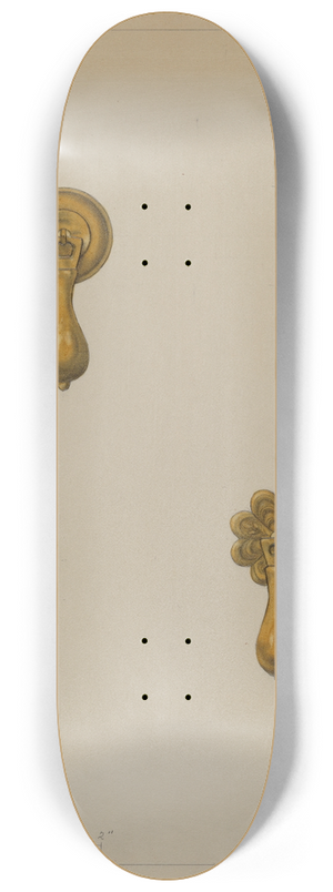 Janet Riza - Drawer Pull 8.25 inch art skate deck