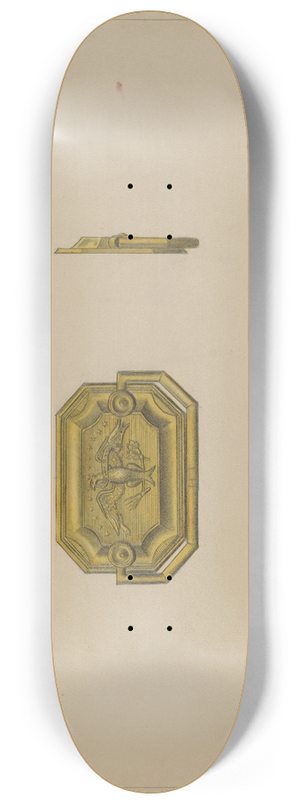 Janet Riza - Drawer Pull 8.25 inch art skate deck
