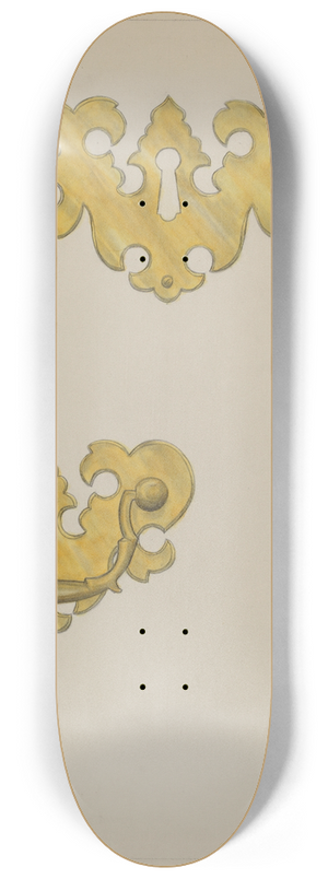 Janet Riza - Drawer Pull 8.25 inch art skate deck