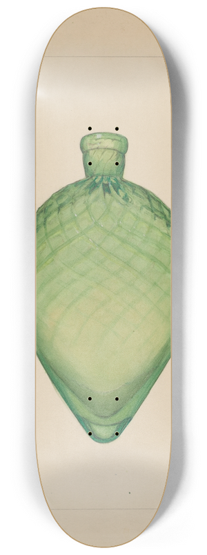 Janet Riza - Flask 8.25 inch art skate deck