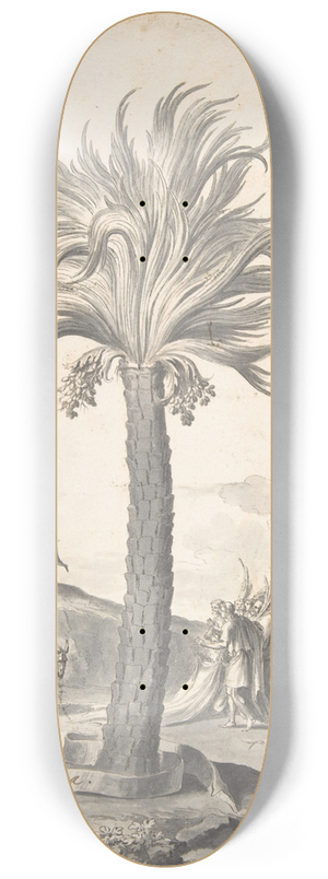 Jan Goeree - Christs Entry Into Jerusalem 8.25 inch art skate deck