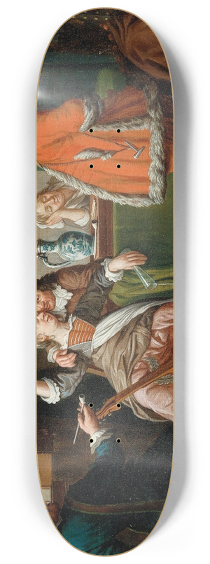 Jan Josef Horemans The Elder - At The MatchmakerS 8.25 inch art skate deck