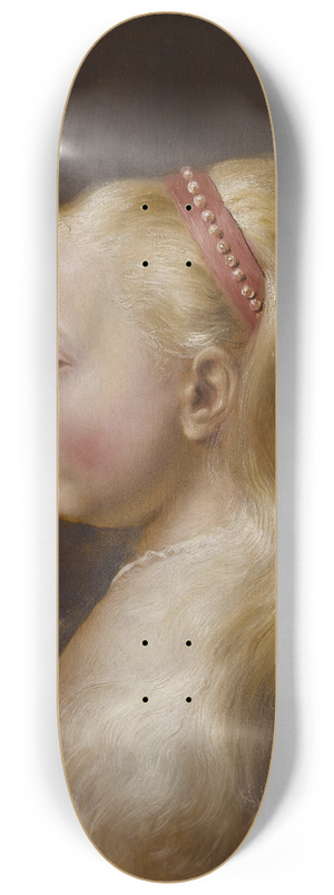 Jan Lievens - A Young Girl 8.25 inch art skate deck