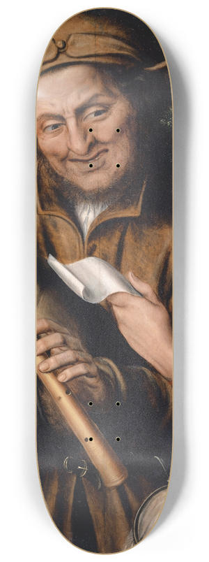 Jan Massys - Couple Making Music 8.25 inch art skate deck