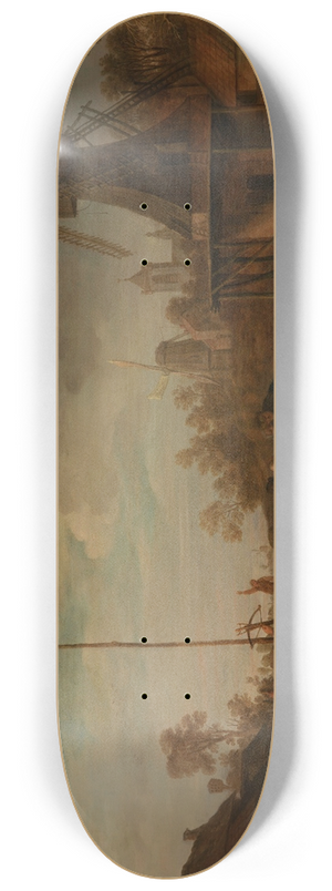 Jan Miense Molenaer - Shoot for a Prize 8.25 inch art skate deck