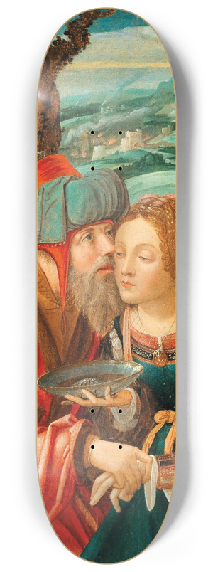 Jan Provost - Lot and his Daughters 8.25 inch art skate deck