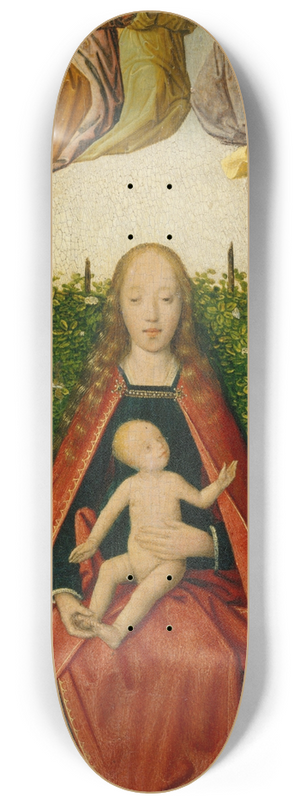Jan Provost - Virgin and Child 8.25 inch art skate deck