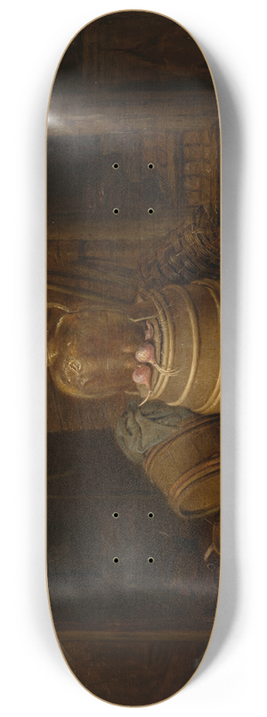 Jan Spanjaert - Still Life with a Barrel 8.25 inch art skate deck