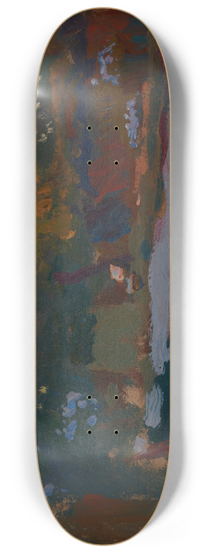 Jan Stanislawski - Landscape Sketch 8.25 inch art skate deck