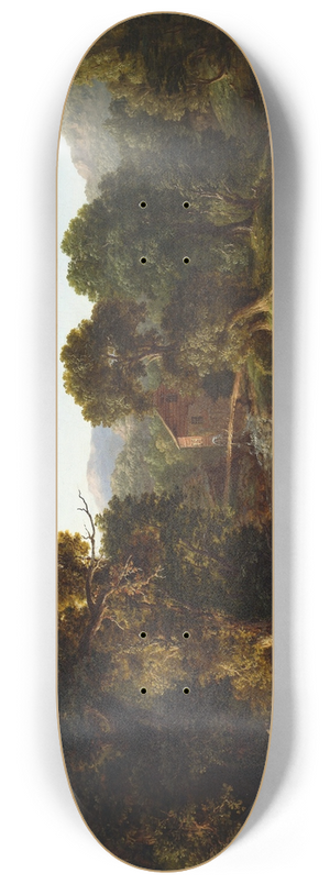 George Inness - The Old Mill 8.25 inch art skate deck George Inness - The Old Mill 8.25 inch art skate deck