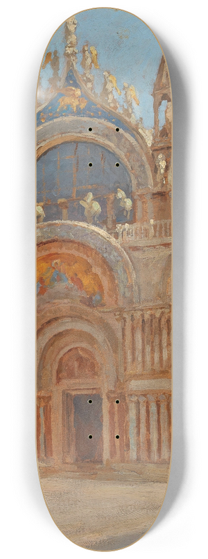 Jan Stanislawski - Venedig, San Marco Portal 8.25 inch art skate deck