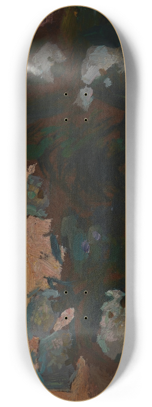 Jan Stanislawski - White Phloxes 8.25 inch art skate deck
