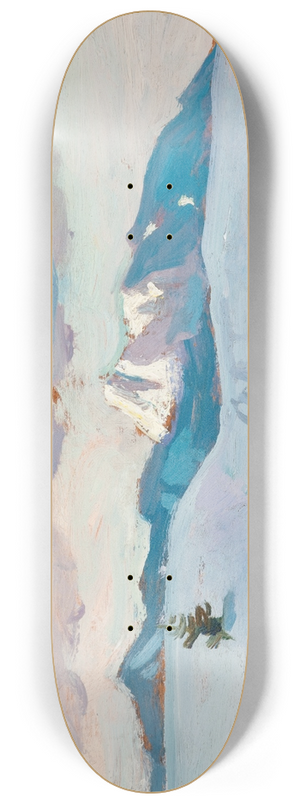 Jan Stanislawski - Zakopane in Winter 8.25 inch art skate deck