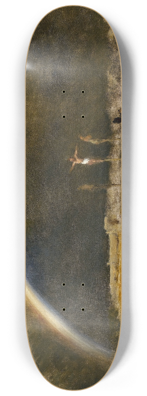 George Inness - The Triumph at Calvary 8.25 inch art skate deck