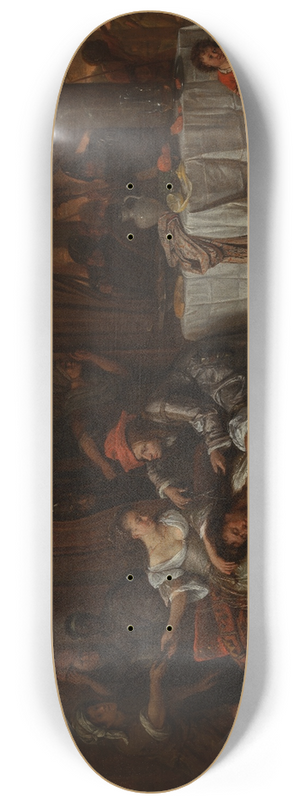 Jan Steen - Samson and Delilah 8.25 inch art skate deck