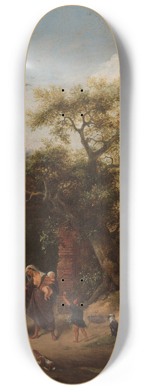 Jan Steen - The Fortune Teller 8.25 inch art skate deck